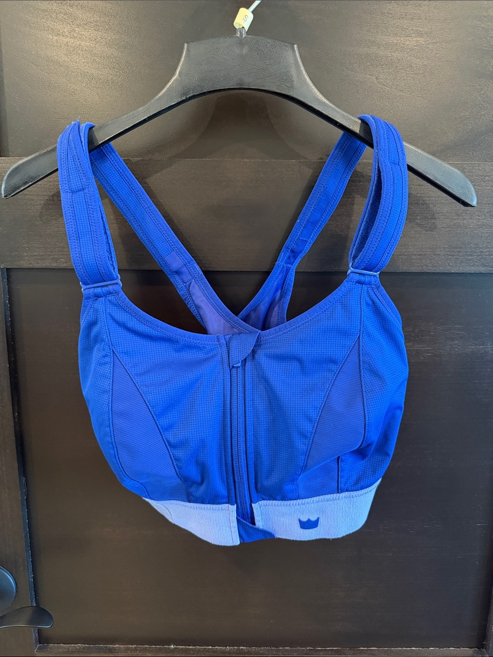 SHEFIT Sapphire Blue Adjustable Support Sports Bra